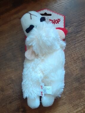 Lamb Chop Squeaky Dog Toy